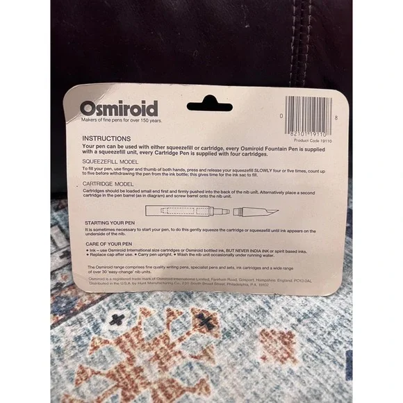 Osmiroid‎ Master Calligraphy Multiple Nibs Vintage 22KT Gold Plated Easy Change - Picture 4 of 5